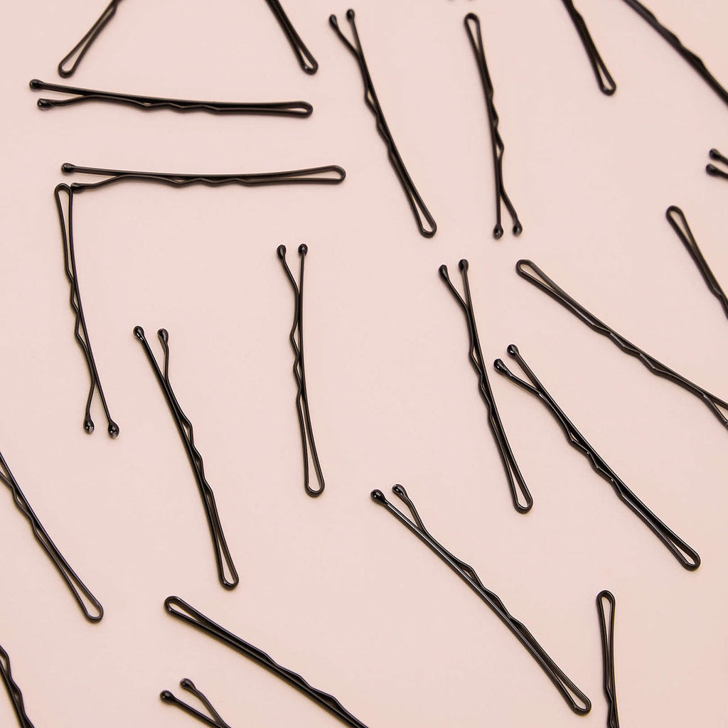 Black Bobby Pins 45pc Set