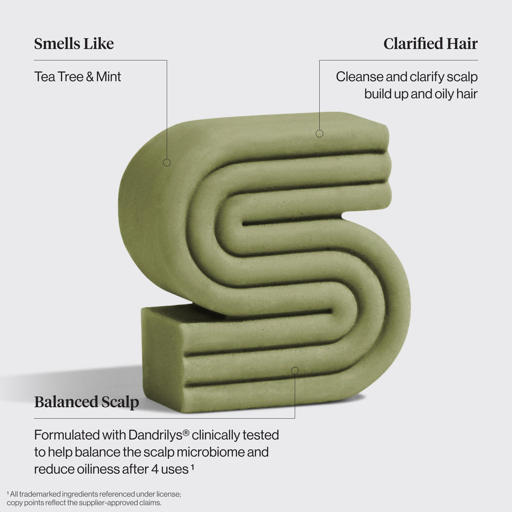 Tea Tree & Mint Clarifying Shampoo & Conditioner Bar Combo