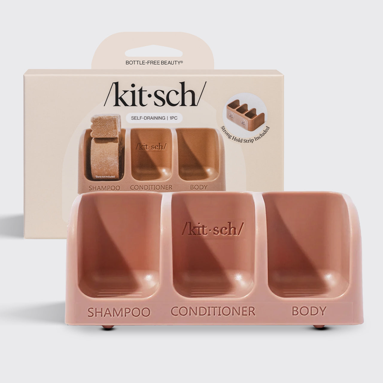 Terracotta Self-Draining Soap Dish