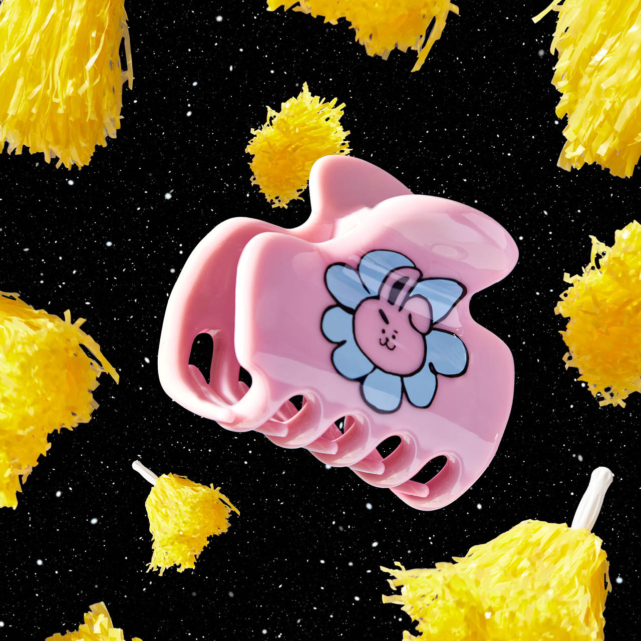 Kitsch x BT21 Cloud Claw Clip in COOKY